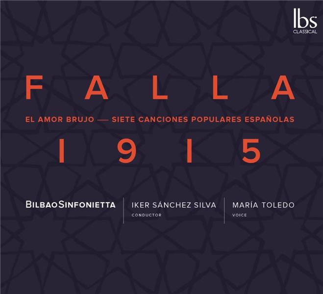 Falla 1915 L'Amour Sorcier et Siete canciones populares españolas - Front Cover