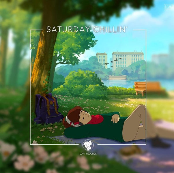 Saturday Chillin Vinyle Vert - Front Cover