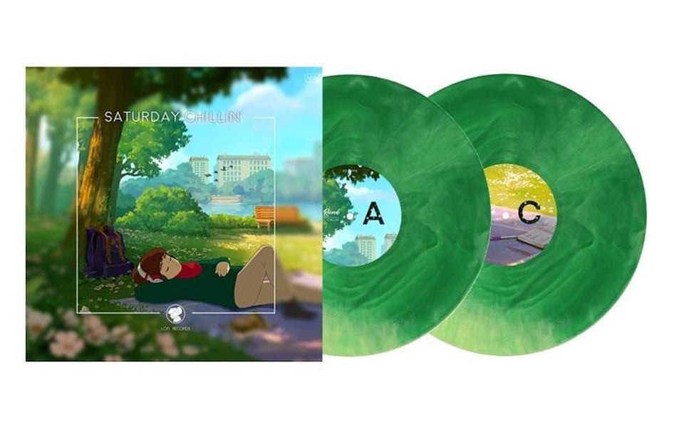 Saturday Chillin Vinyle Vert - Front Cover
