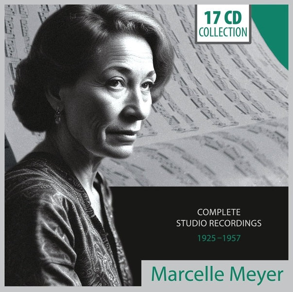 Marcelle Meyer : Intégrale des enregistrements studio de 1925 à 1957 - Front Cover