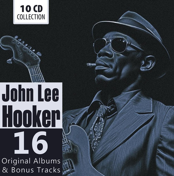 16 Albums Originaux & Bonus Tracks / John Lee Hooker - Front Cover