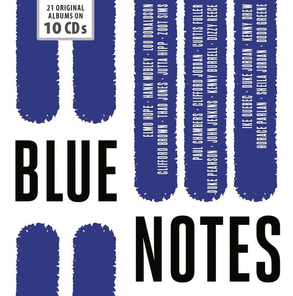Blue Notes - 21 Albums Originaux - Front Cover