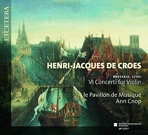 6 Concertos pour violon Brussels 1734 - Front Cover
