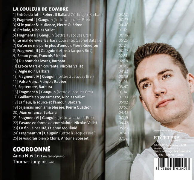 La couleur de l'ombre - Front Cover