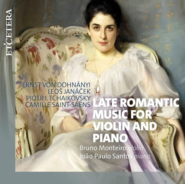 Late Romantic Music For Violin And Piano - Front Cover