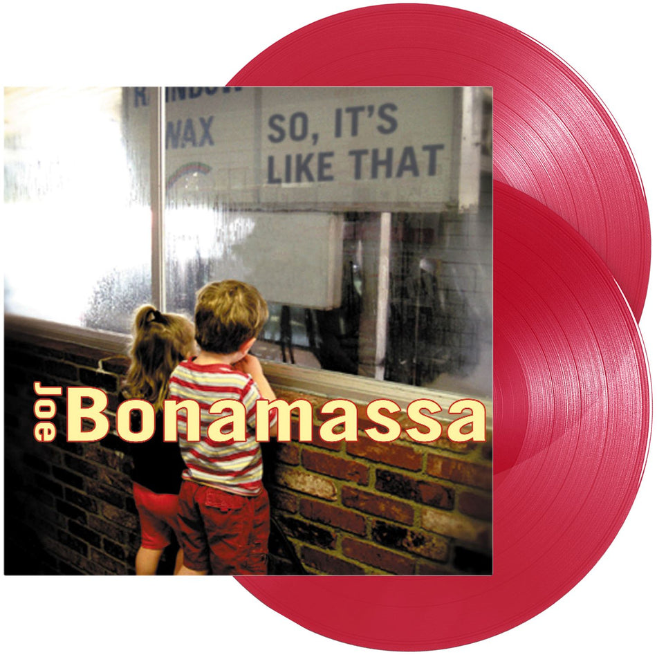 SO IT'S LIKE THAT - ÉDITION LIMITÉE - VINYLE COULEUR ROUGE - Front Cover