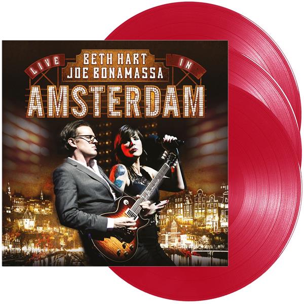 LIVE IN AMSTERDAM - ÉDITION LIMITÉE - VINYLE COULEUR ROUGE - Front Cover