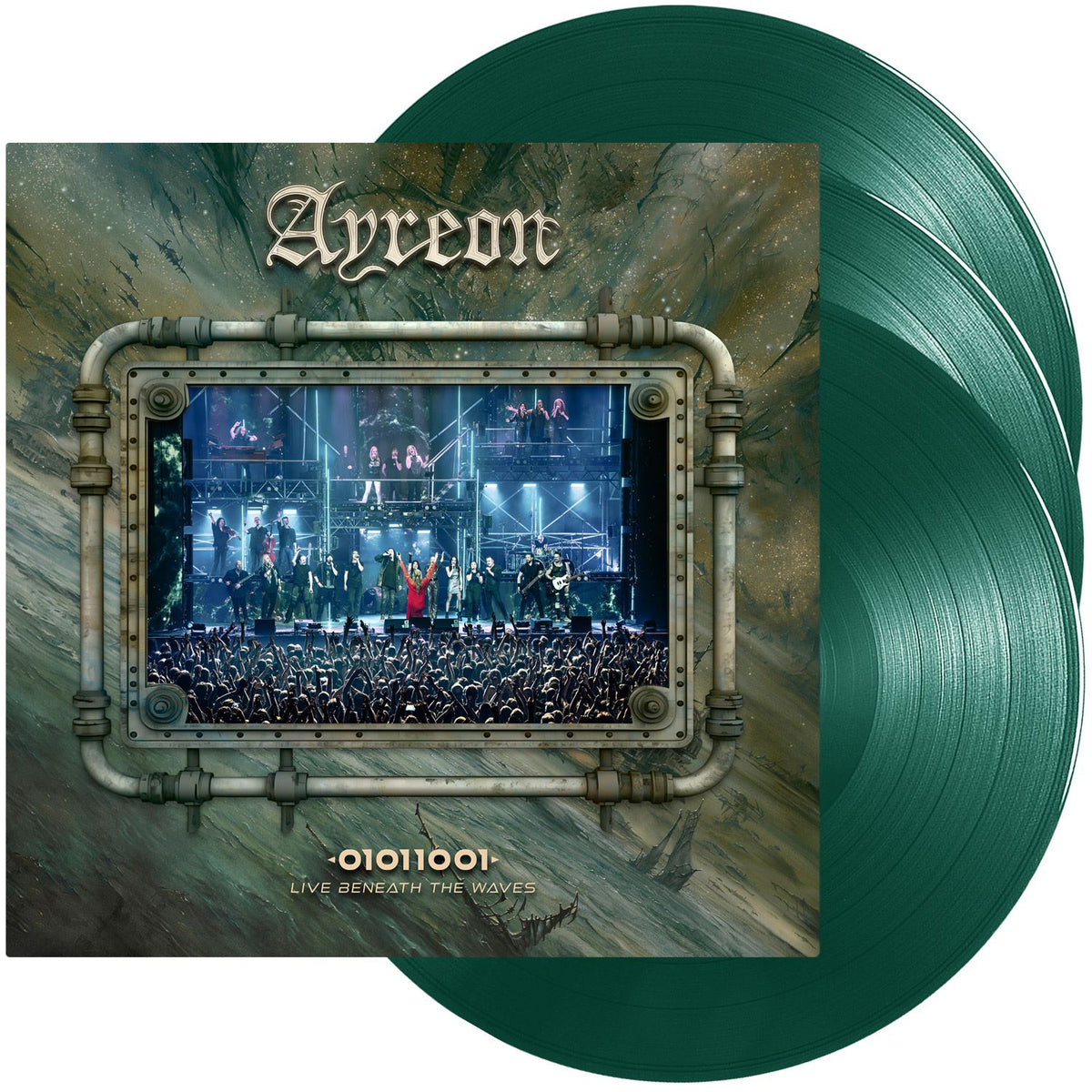 01011001 - LIVE - ÉDITION LIMITÉE - VINYLE COULEUR VERT - Front Cover