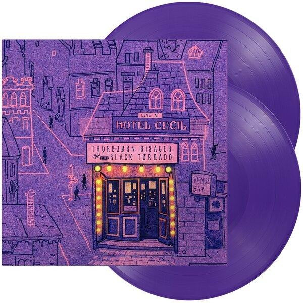 Live At Hotel Cecil Vinyle Violet - Front Cover