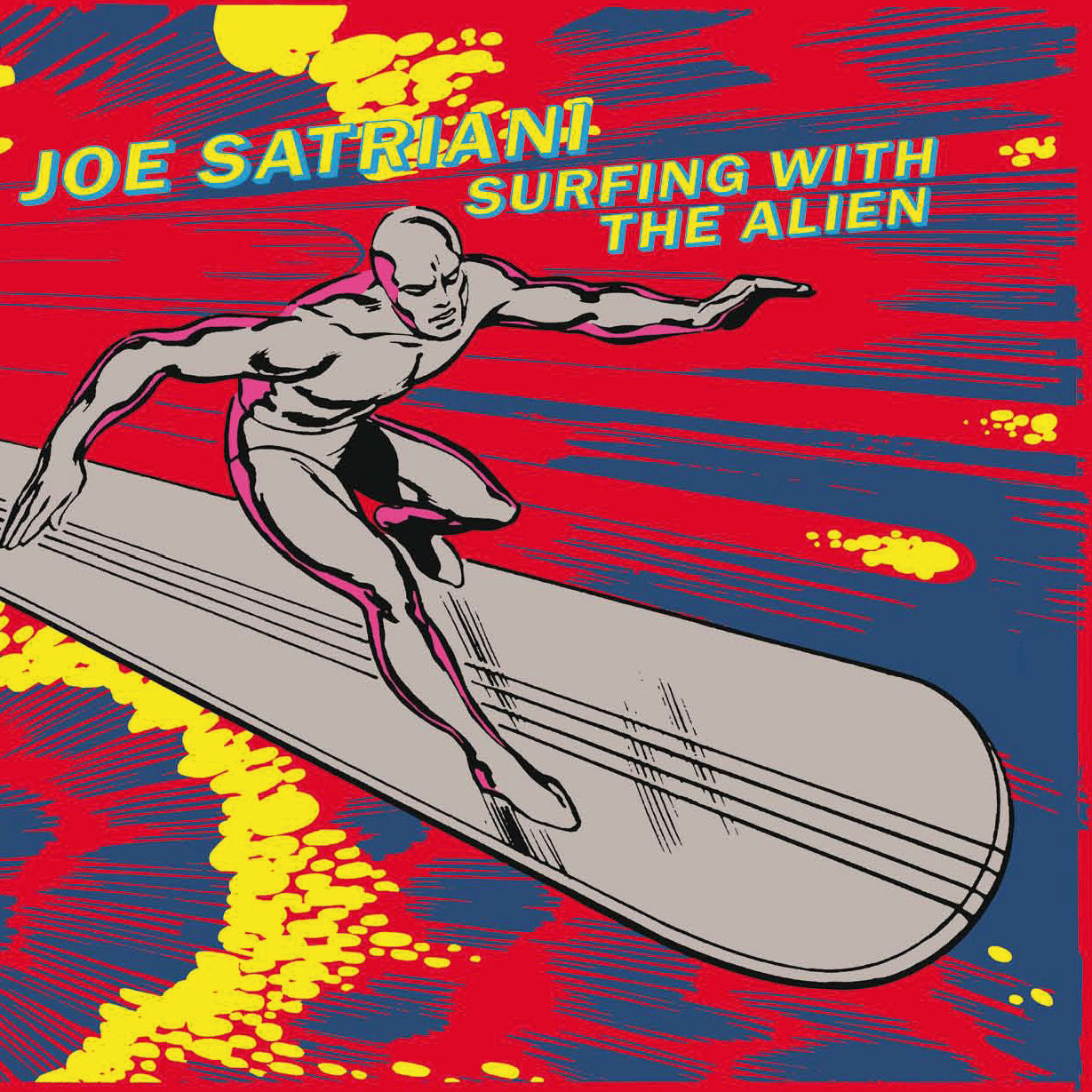 SURFING WITH THE ALIEN/VINYLE NOIR AUDIOPHILE 180GR - Front Cover