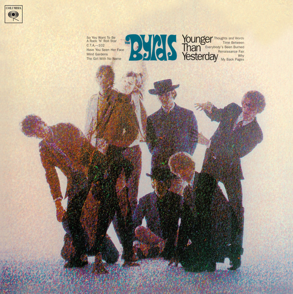 YOUNGER THAN YESTERDAY/VINYLE NOIR AUDIOPHILE 180GR - Front Cover