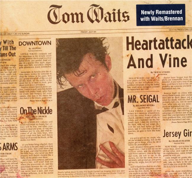 Heartattack and vine - Front Cover