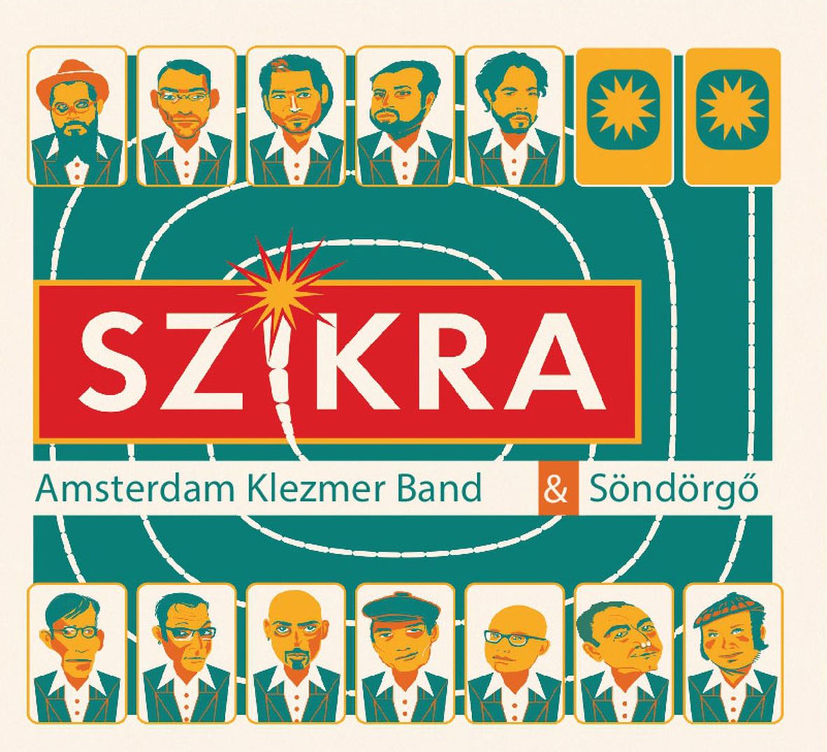 SZIKRA (2 vinyls) - Front Cover