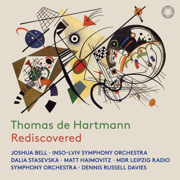 Thomas De Hartmann Rediscovered - Front Cover