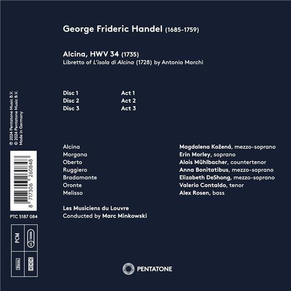 Alcina - Front Cover