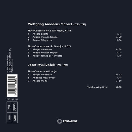 Concertos pour flûte - Front Cover