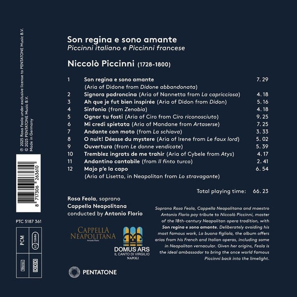 Son Regina E Sono Amante - Front Cover