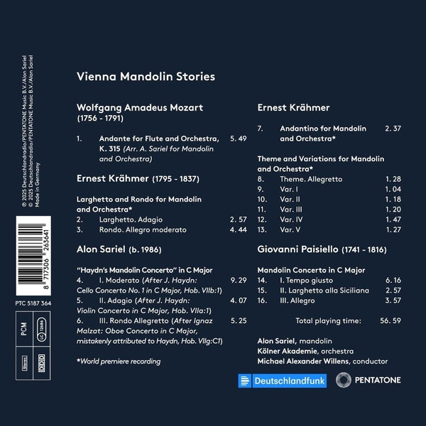 Vienna Mandolin Stories - Front Cover