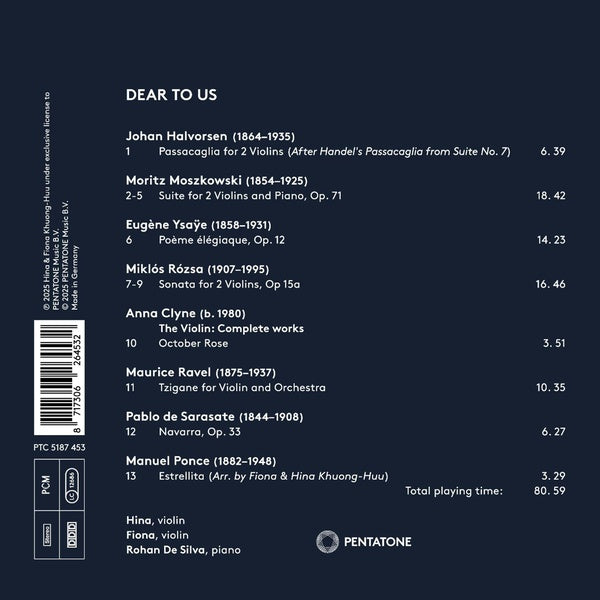 Dear to Us - Front Cover