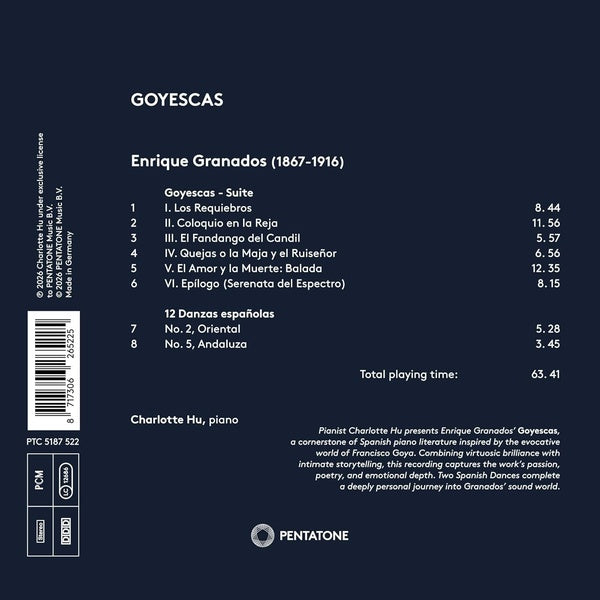 Goyescas - Front Cover