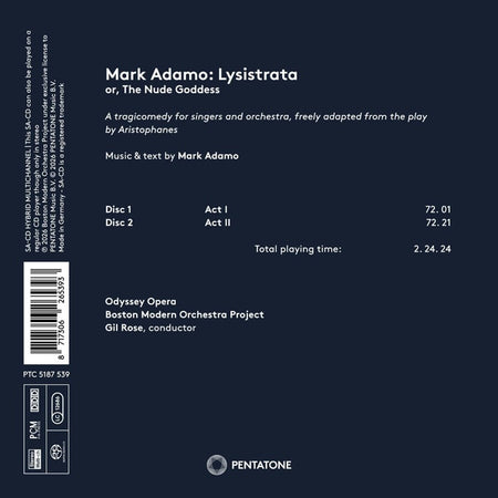 Odyssey Opera / Gil Rose / Boston Modern Orchestra Project - Front Cover