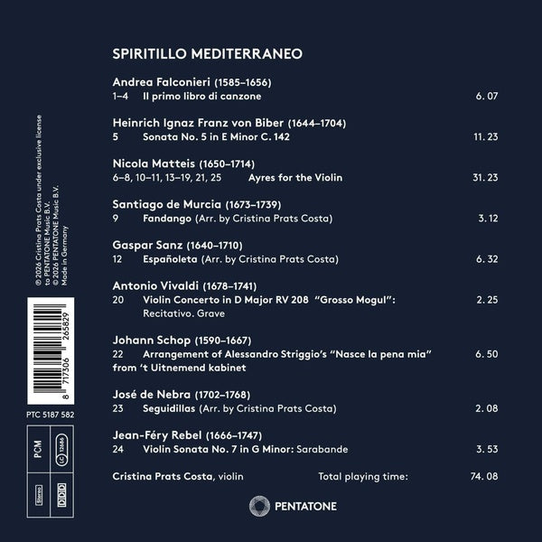 Spiritillo Mediterraneo - Front Cover