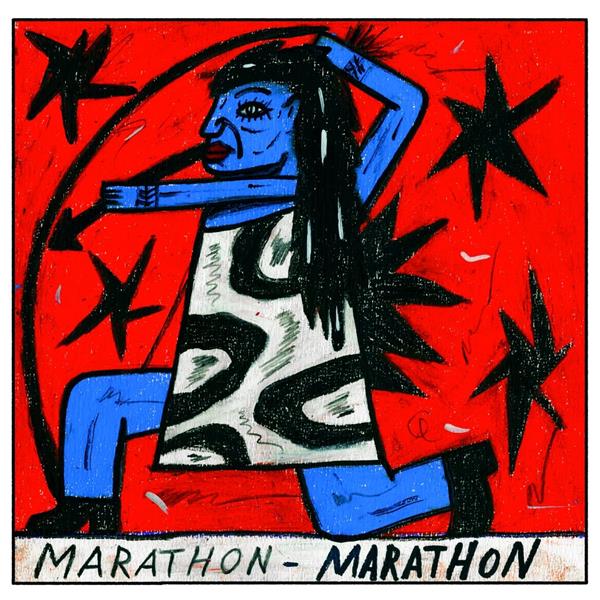 MARATHON EP/VINYLE BLEU - Front Cover