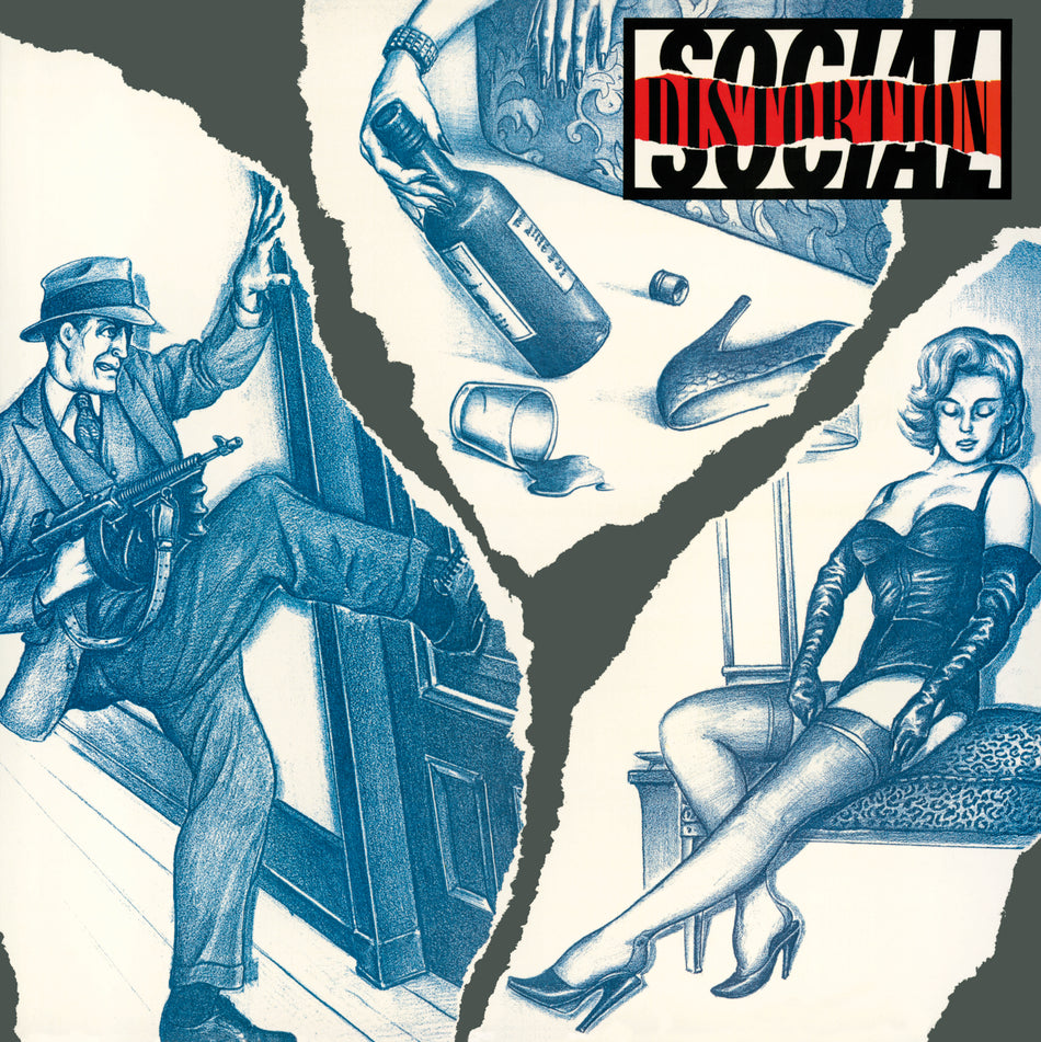 SOCIAL DISTORTION/VINYLE NOIR AUDIOPHILE 180GR - Front Cover