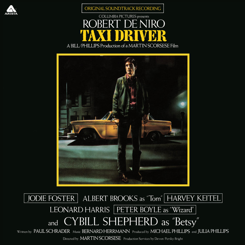 TAXI DRIVER/VINYLE NOIR AUDIOPHILE 180GR - Front Cover