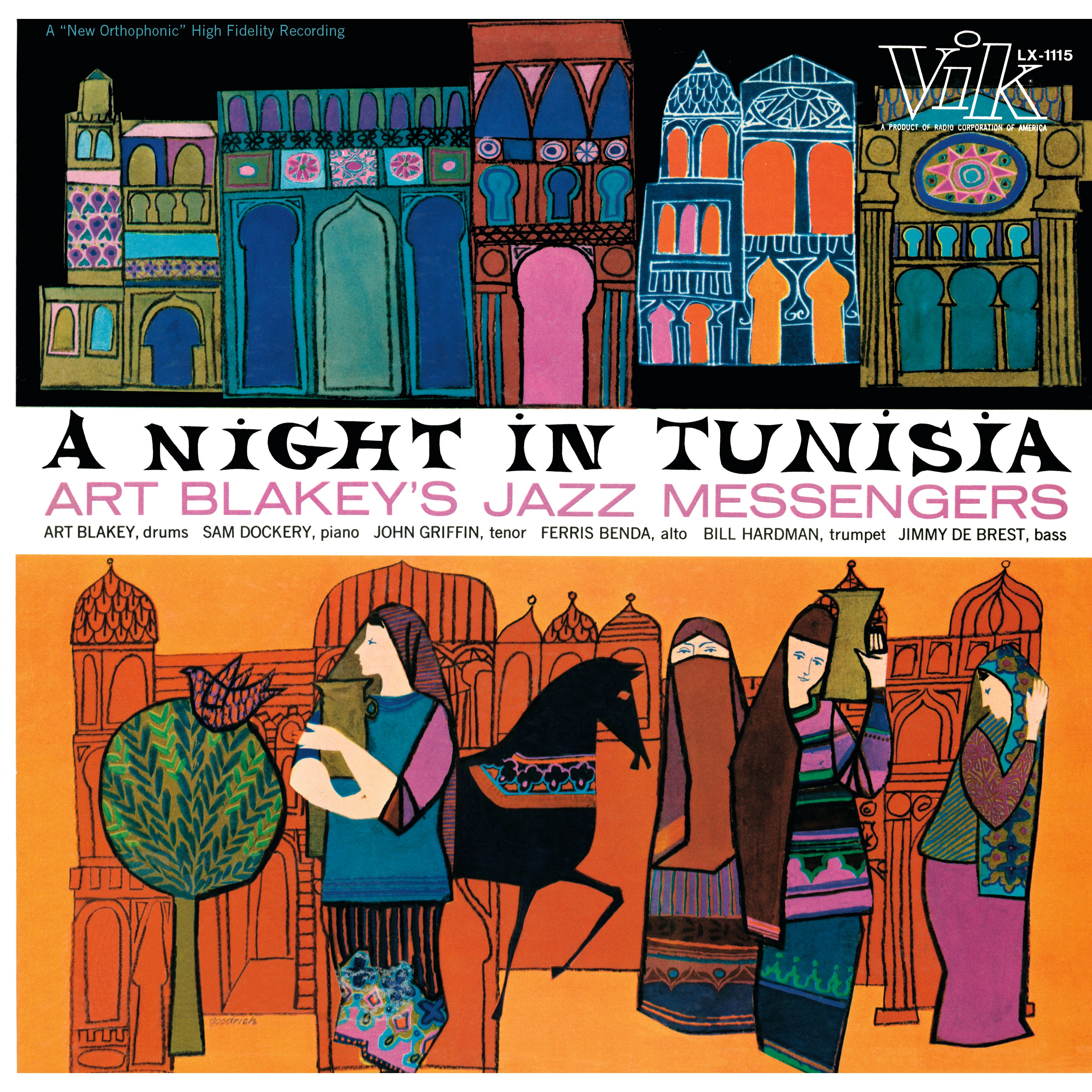 A NIGHT IN TUNISIA/VINYLE NOIR AUDIOPHILE 180GR - Front Cover
