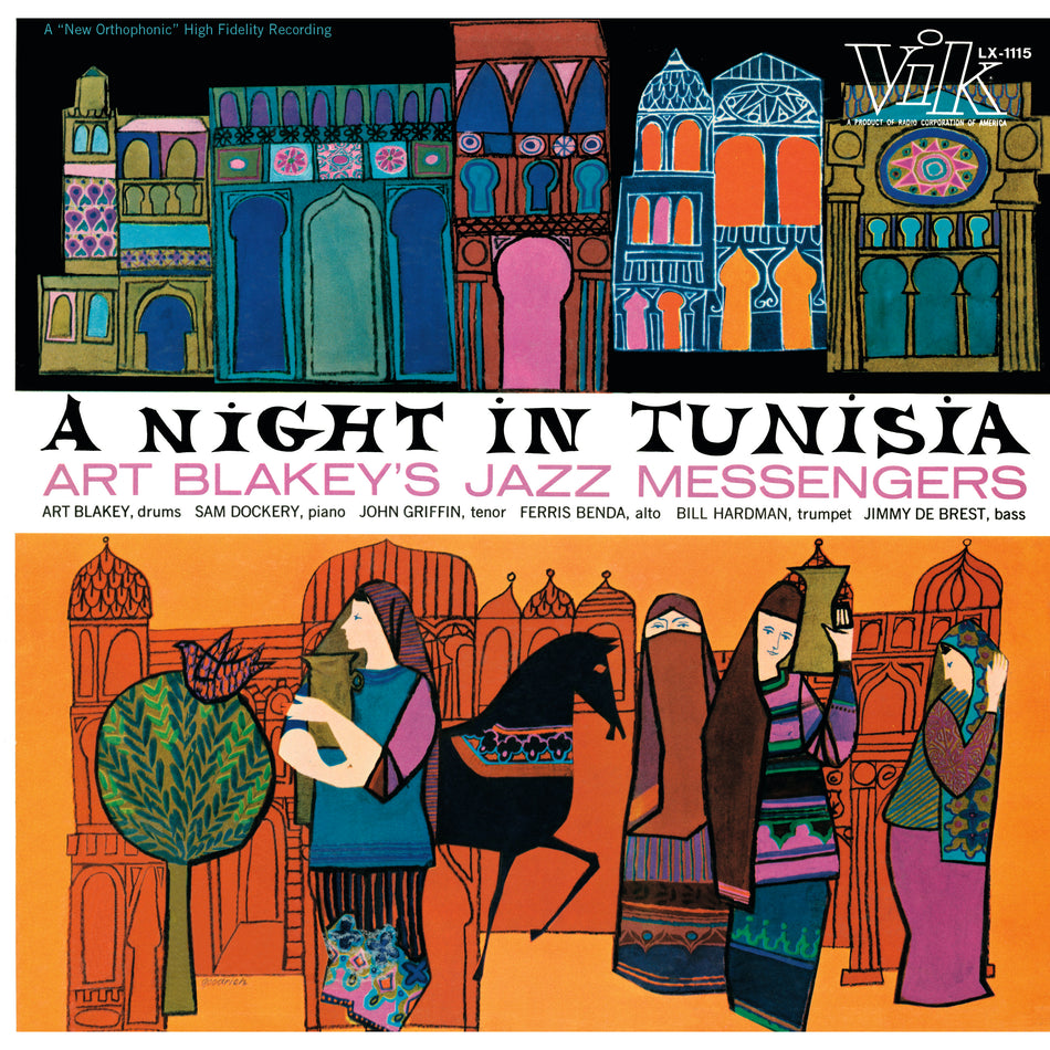 A NIGHT IN TUNISIA/VINYLE NOIR AUDIOPHILE 180GR - Front Cover