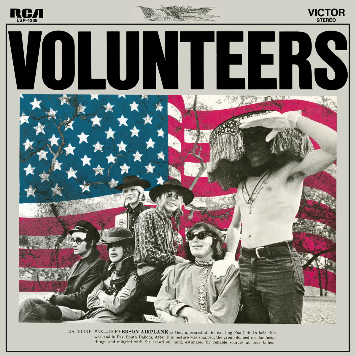 VOLUNTEERS/VINYLE NOIR AUDIOPHILE 180GR/POCHETTE GATEFOLD - Front Cover