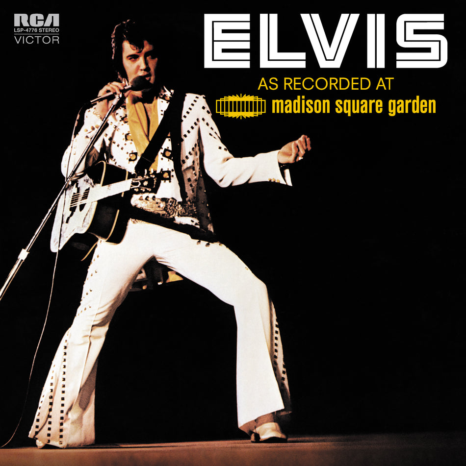 AS RECORDED AT MADISON SQUARE GARDEN/VINYLE NOIR AUDIOPHILE 180GR - Front Cover