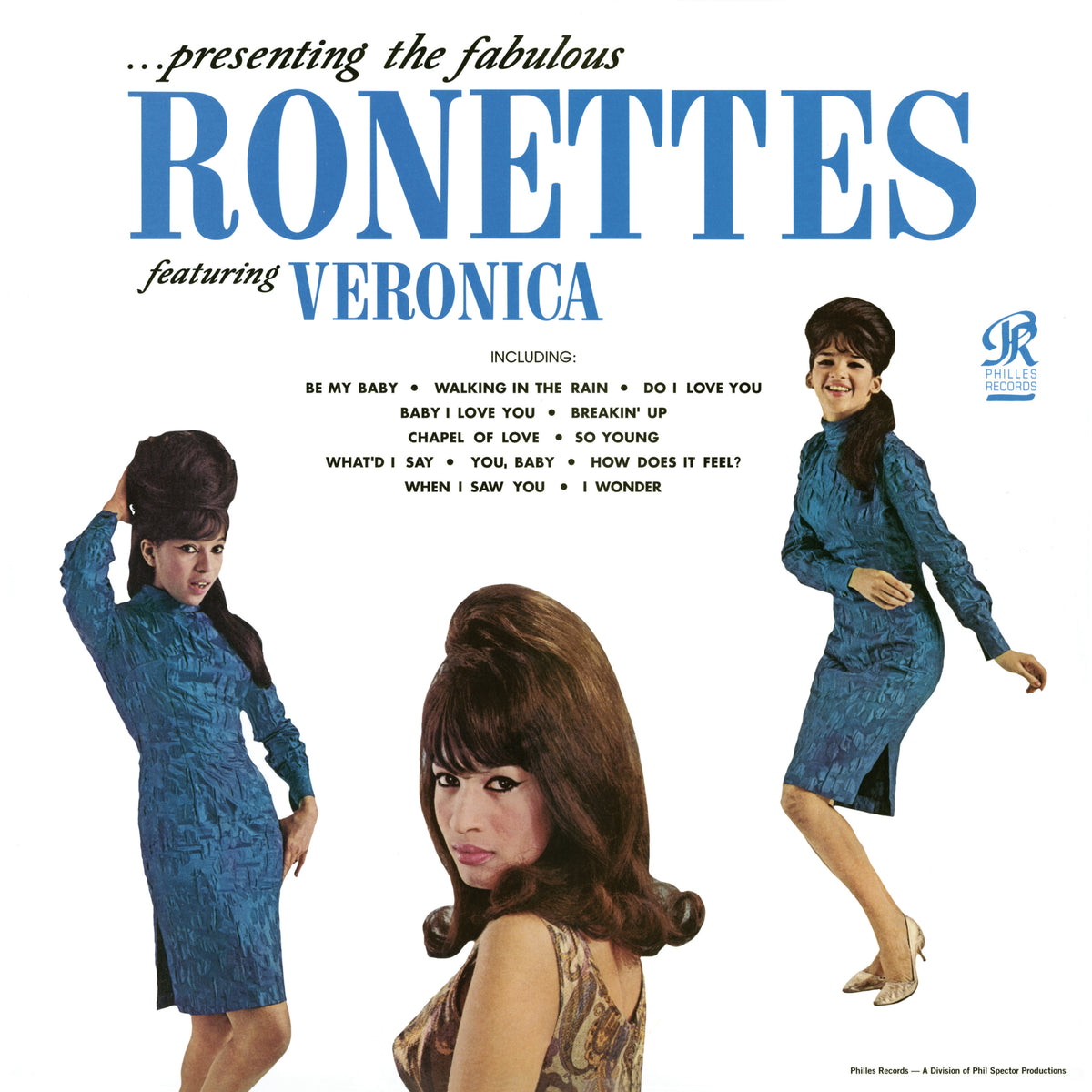 PRESENTING THE FABULOUS RONETTES/VINYLE NOIR AUDIOPHILE 180GR - Front Cover