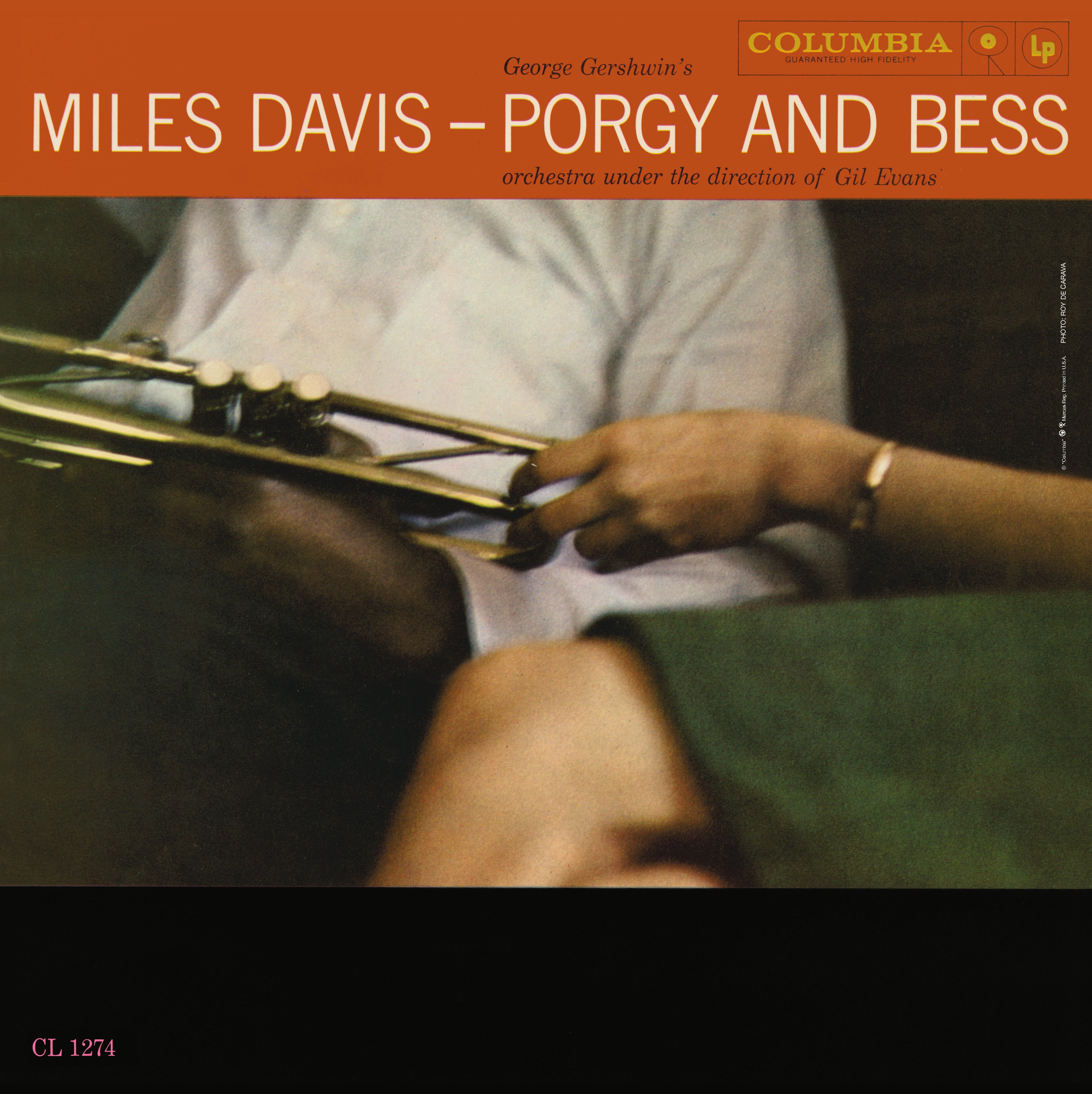 PORGY AND BESS/VINYLE NOIR AUDIOPHILE 180GR - Front Cover