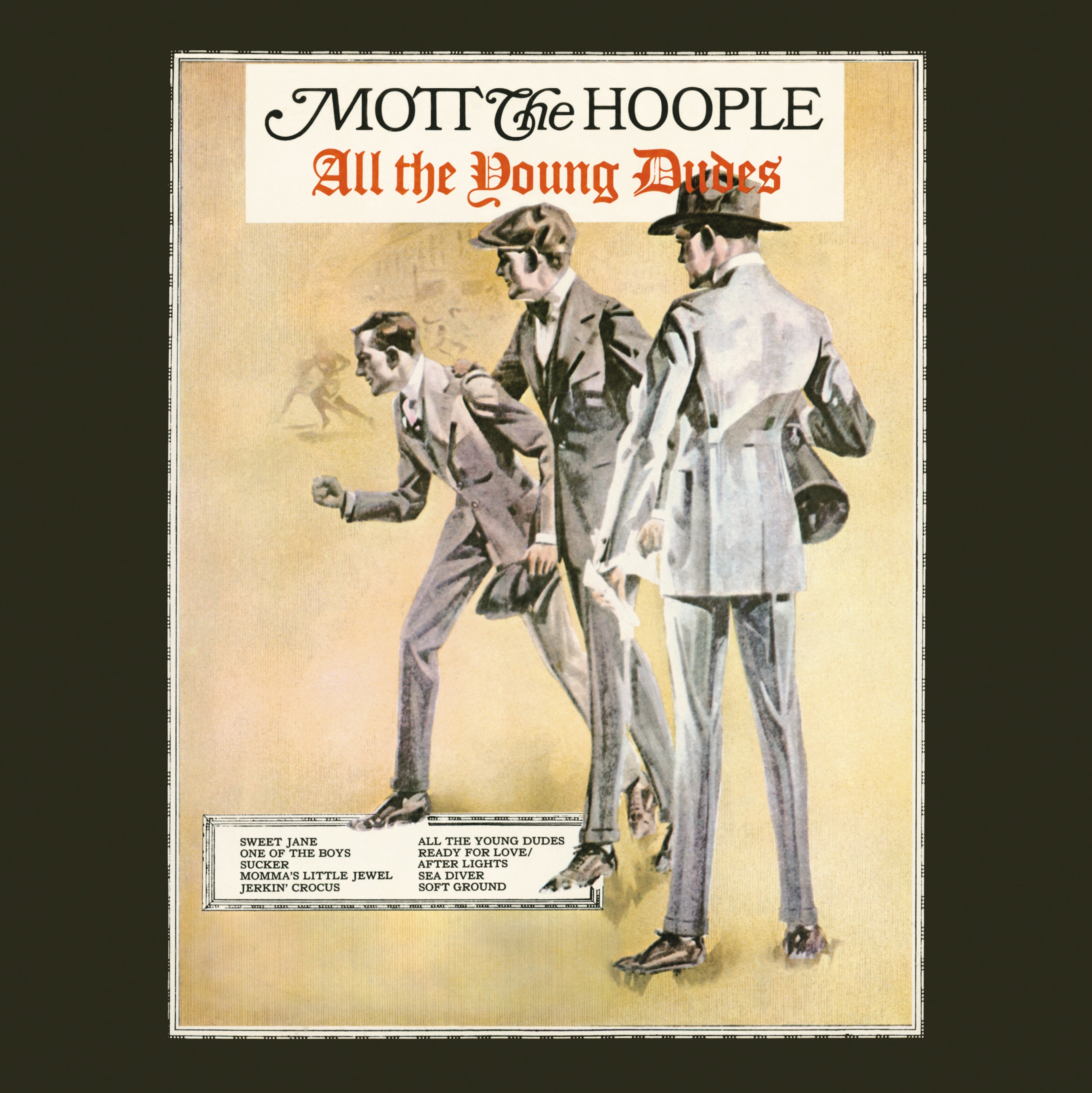 ALL THE YOUNG DUDES/VINYLE NOIR AUDIOPHILE 180GR - Front Cover