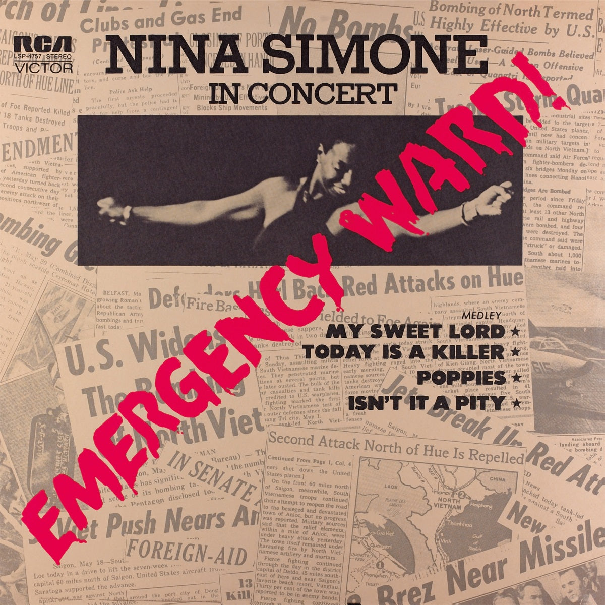 EMERGENCY WARD/VINYLE NOIR AUDIOPHILE 180GR/INCLUS INSERT - Front Cover