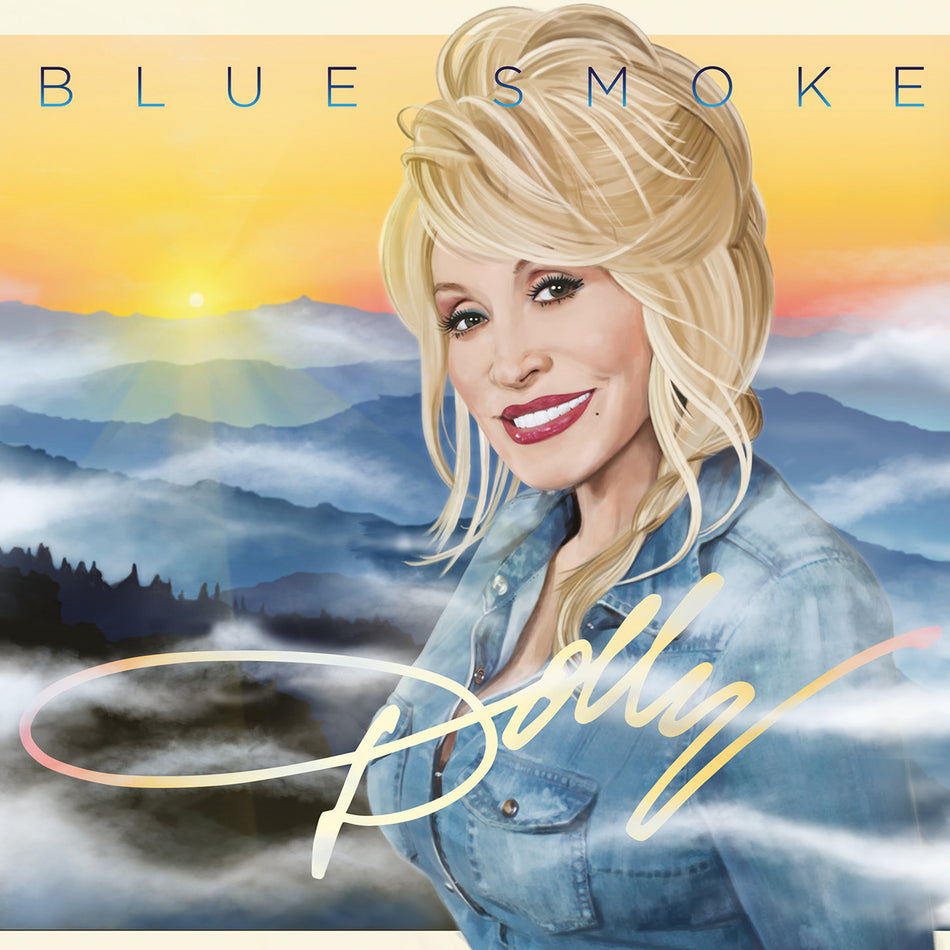 BLUE SMOKE/VINYLE COULEUR - Front Cover