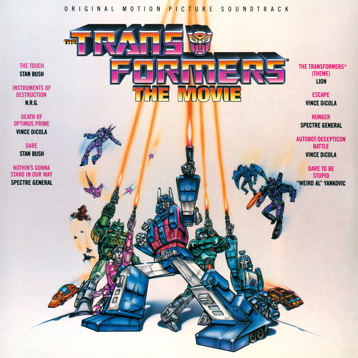TRANSFORMERS/DELUXE EDITION/VINYLE NOIR AUDIOPHILE 180GR/POCHETTE PVC - Front Cover