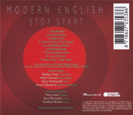 Stop Start - Front Cover