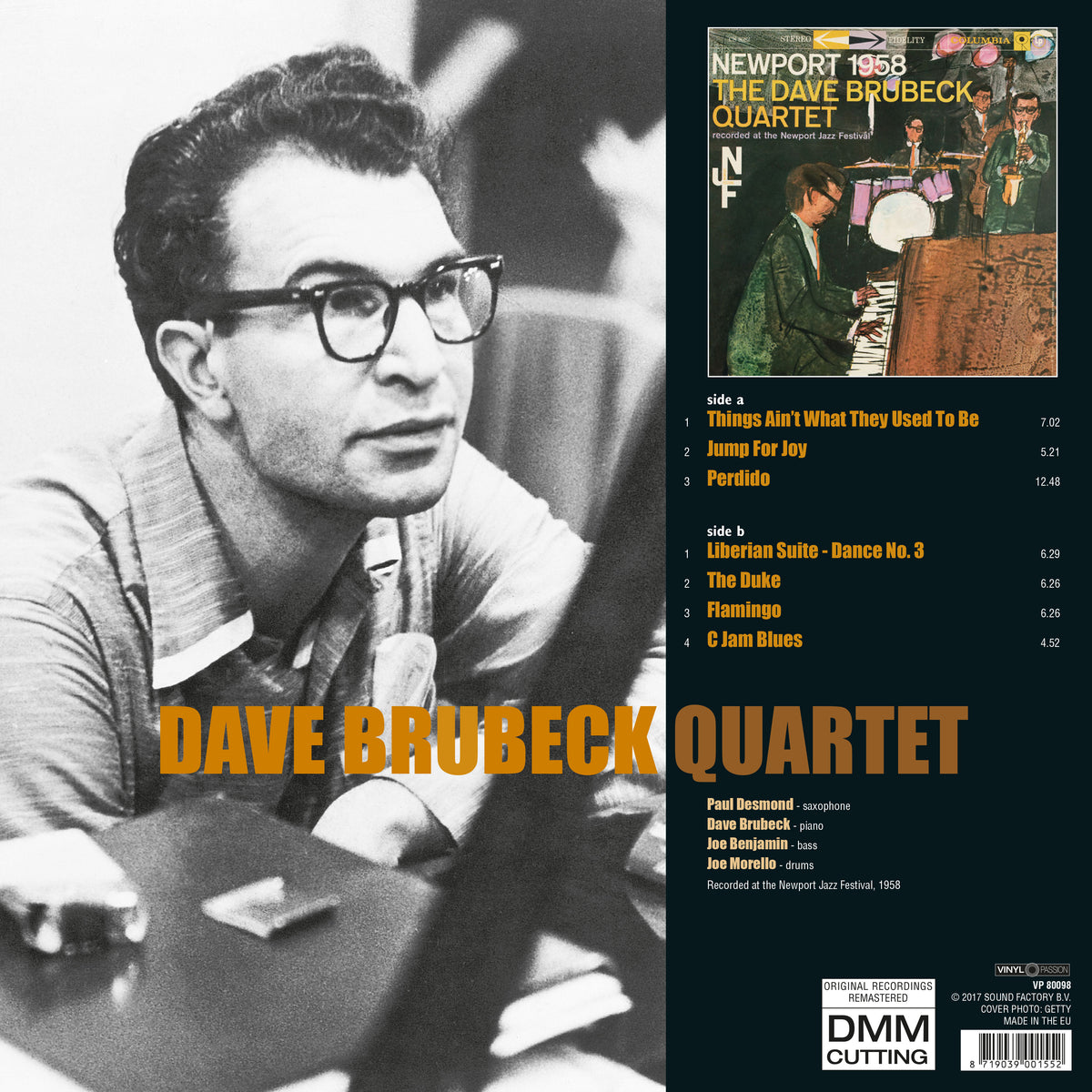 NEWPORT 1958 - Back Cover