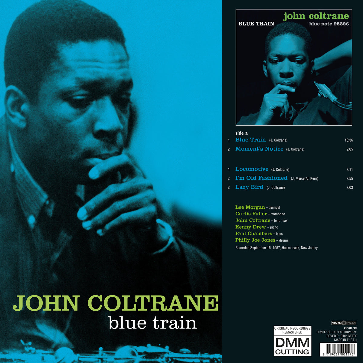 BLUE TRAIN - ORIGINAL.. - Back Cover
