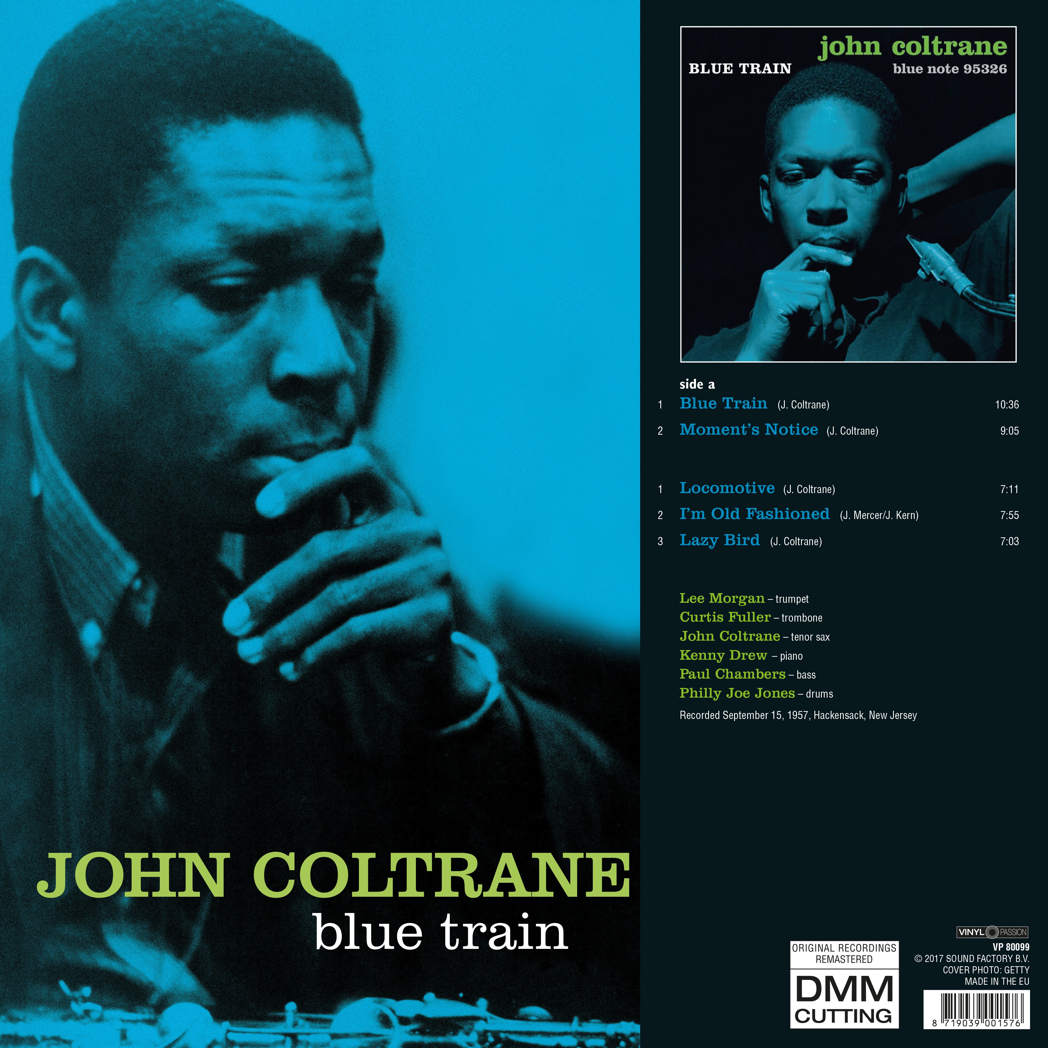 BLUE TRAIN - ORIGINAL.. - Back Cover