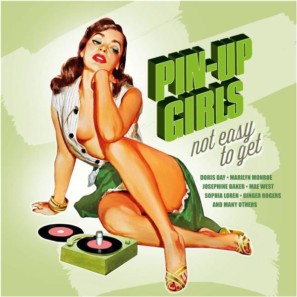 PIN UP GIRLS II/EASY TO GET/VINYLE MAGENTA TRANSPARENT/POCHETTE GATEFOLD - Front Cover