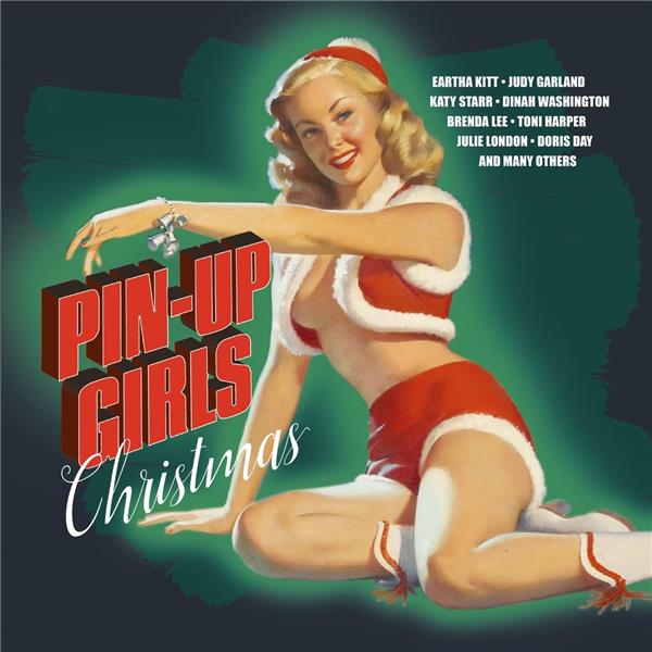 PIN UP GIRLS CHRISTMAS/VINYLE ROUGE TRANSPARENT - Front Cover