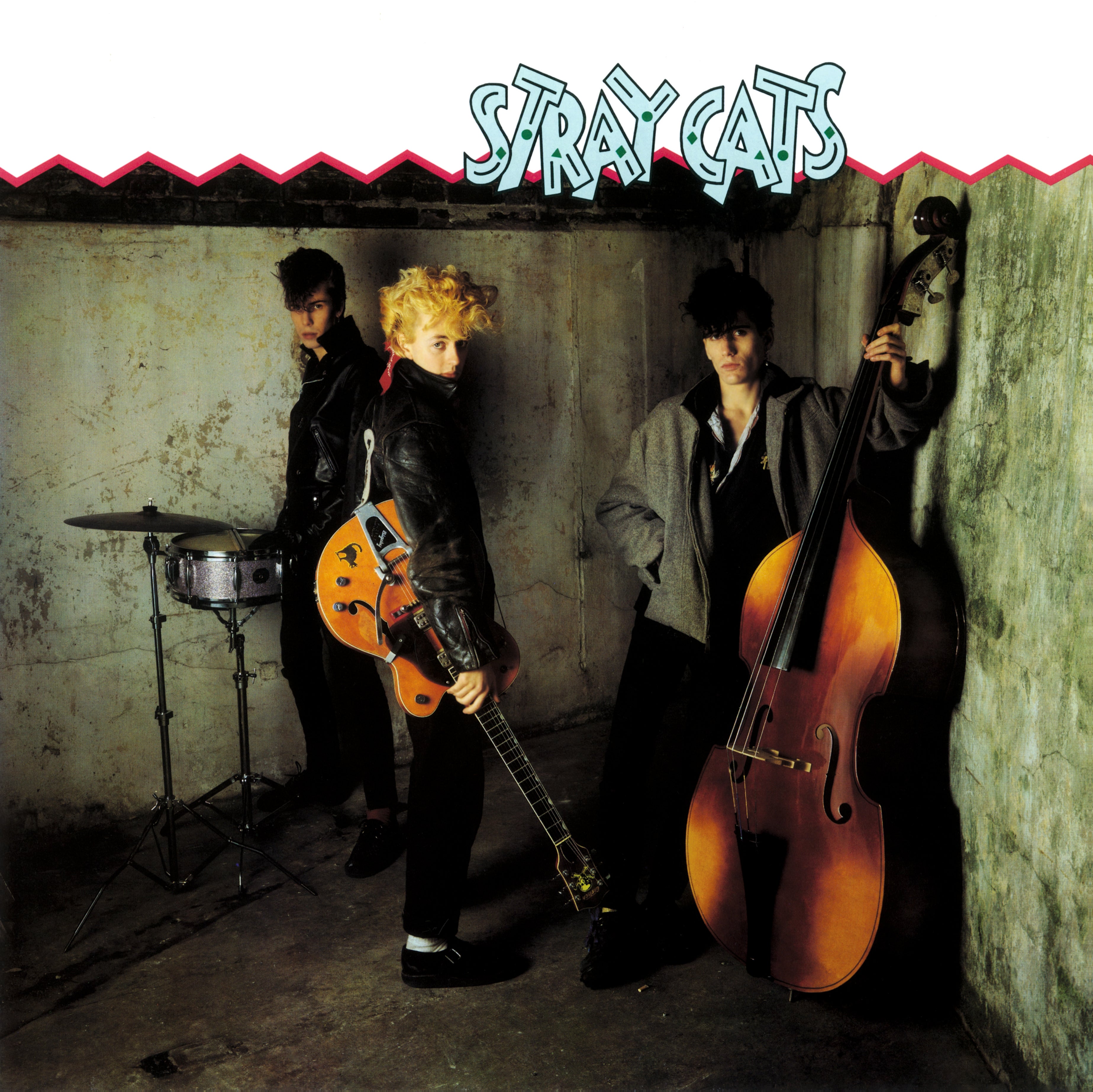 STRAY CATS/VINYLE NOIR AUDIOPHILE 180GR - Front Cover