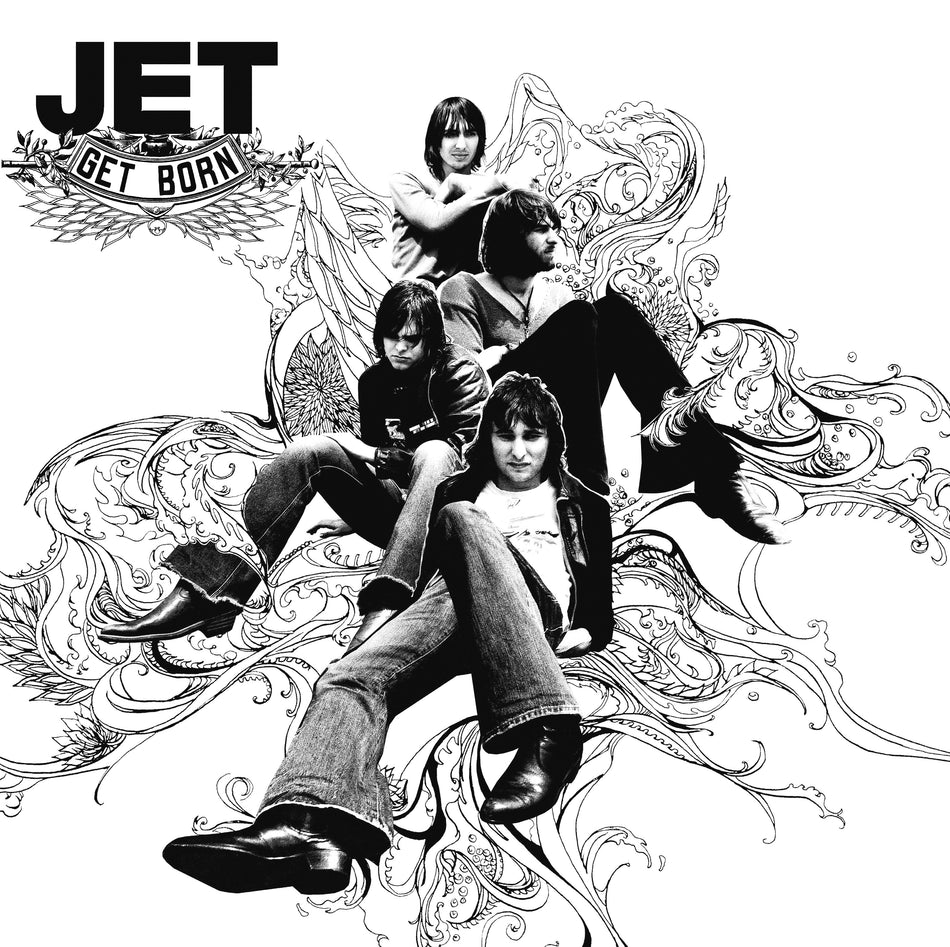 GET BORN/VINYLE NOIR AUDIOPHILE 180GR - Front Cover