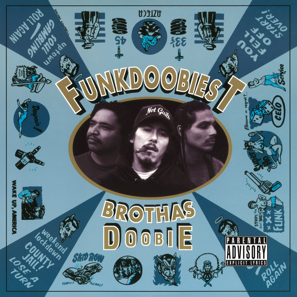 BROTHAS DOOBIE/VINYLE NOIR AUDIOPHILE 180GR/PRODUCED BY DJ MUGGS FROM CYPRESS HILL - Front Cover