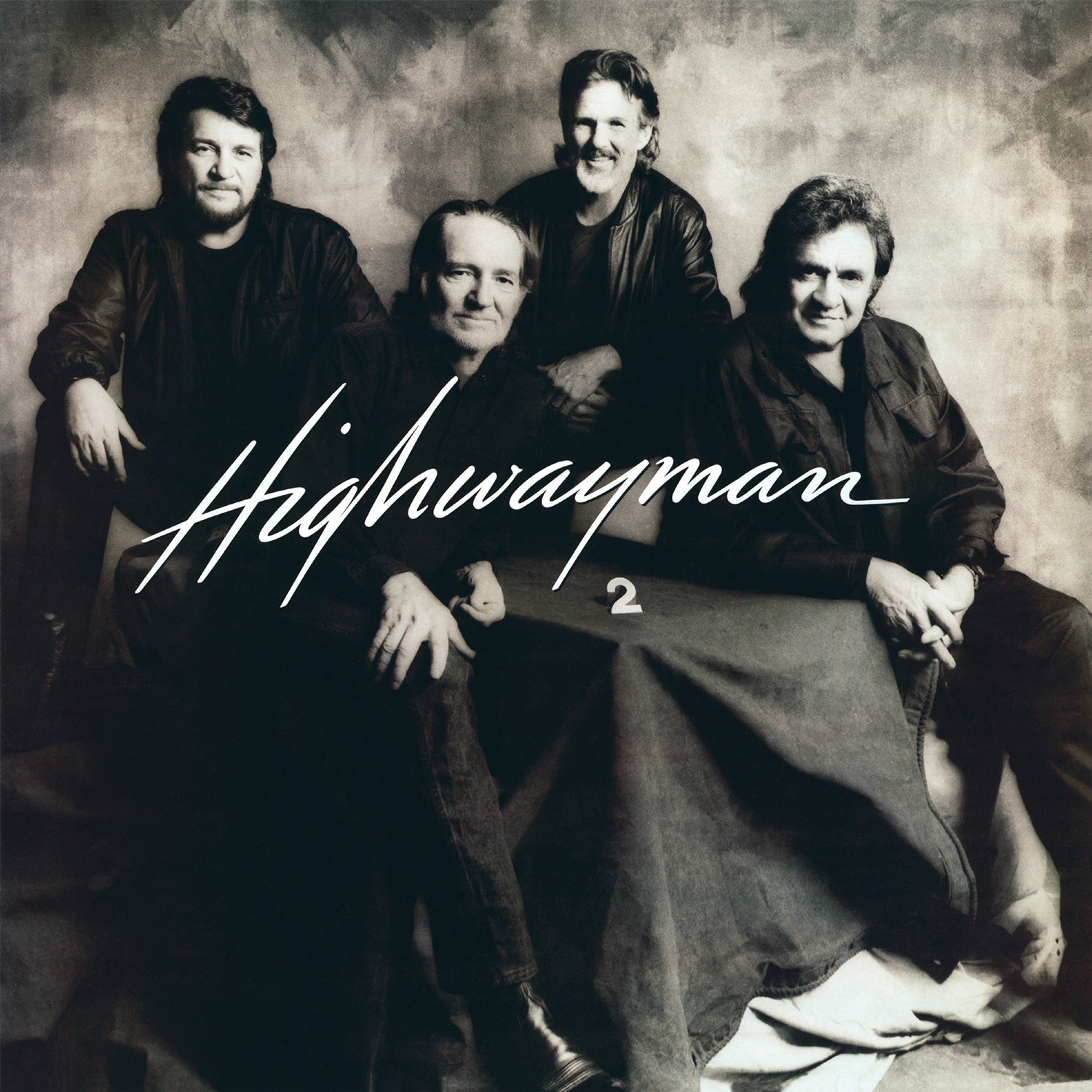 HIGHWAYMAN 2/VINYLE NOIR AUDIOPHILE 180GR/AVEC WAYLON JENNINGS/WILLIE NELSON/JOHNNY CASH/KRIS KRISTOFFERSON - Front Cover