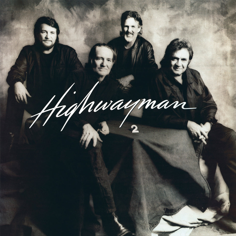 HIGHWAYMAN 2/VINYLE NOIR AUDIOPHILE 180GR/AVEC WAYLON JENNINGS/WILLIE NELSON/JOHNNY CASH/KRIS KRISTOFFERSON - Front Cover